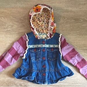 Matilda Jane denim hooded jacket